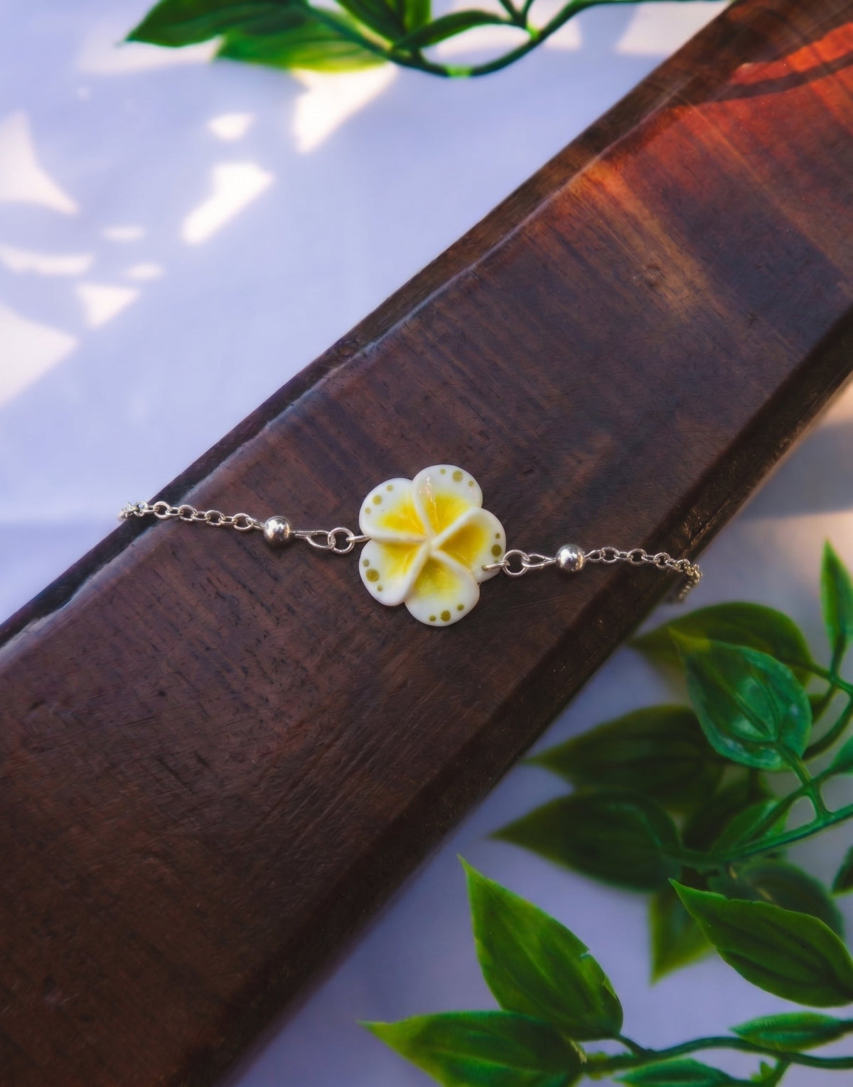Bracelet Frangipanier – argenté