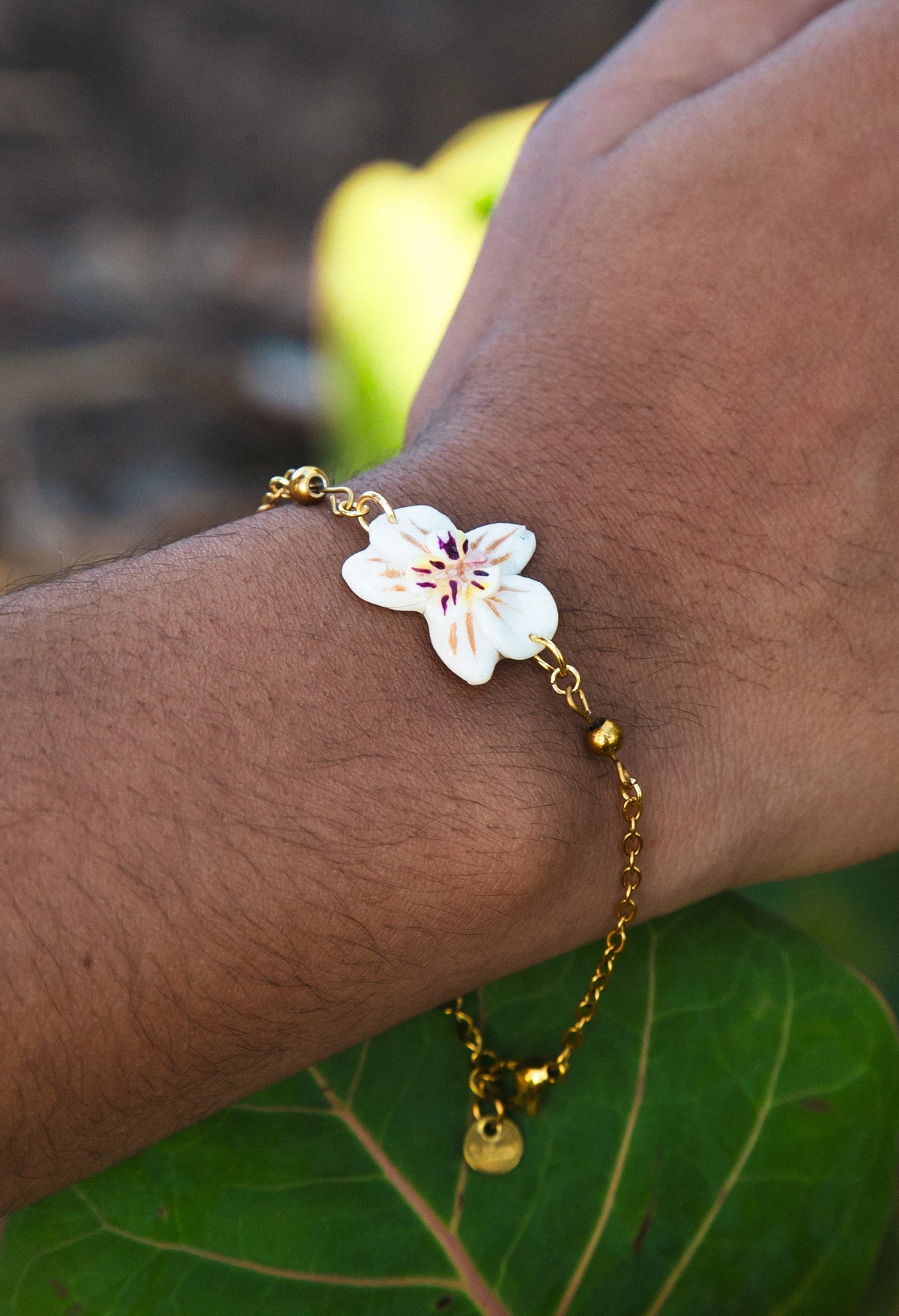 Bracelet Orchidée – vue 3