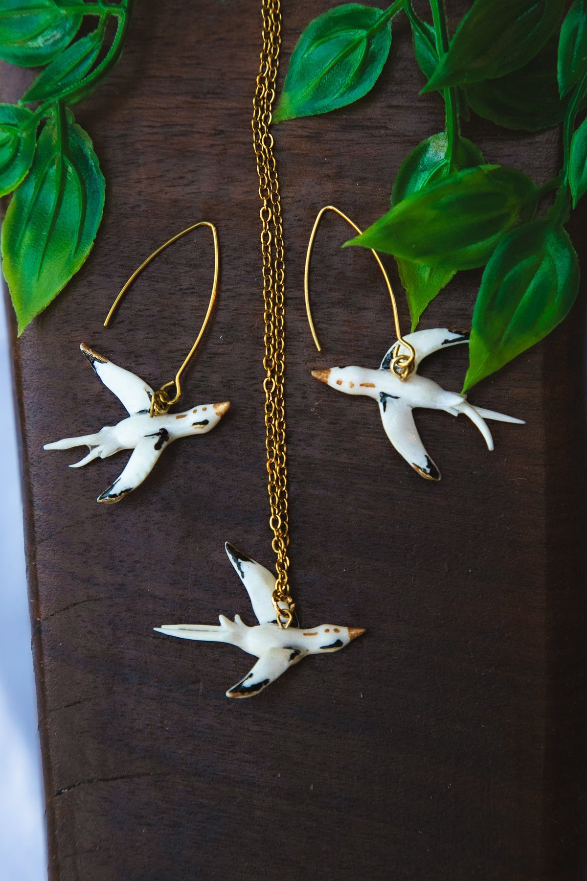 Paille-en-queue — Collier